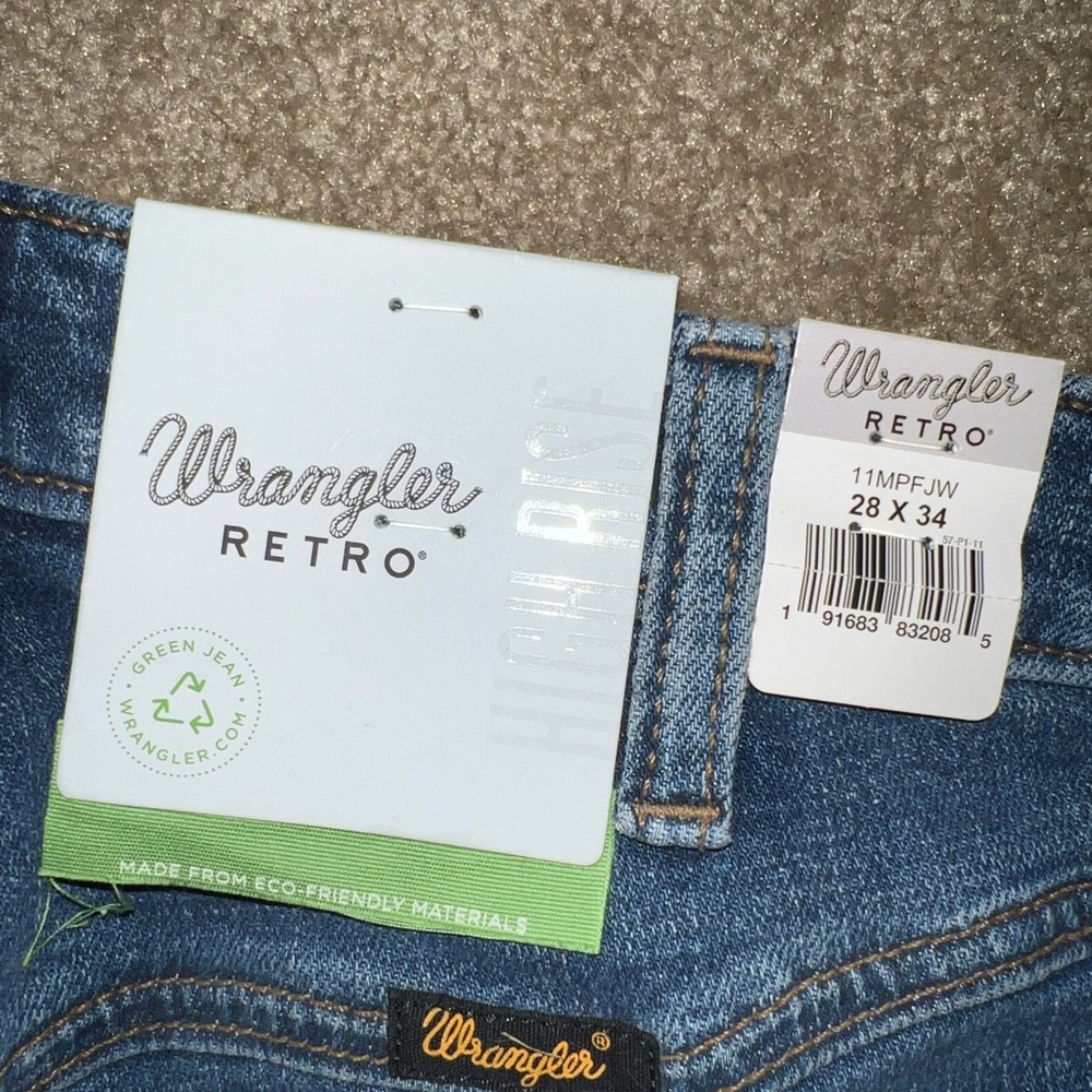 Wrangle Retro High Rise Flare